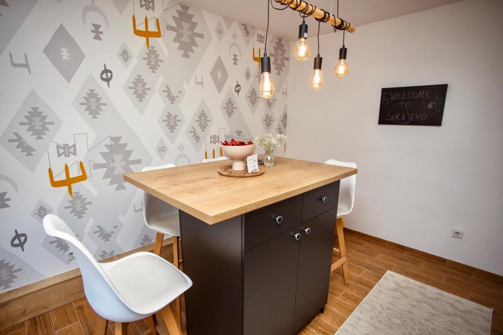 Mak Apartment - Free Parking - Balcony サラエヴォ エクステリア 写真